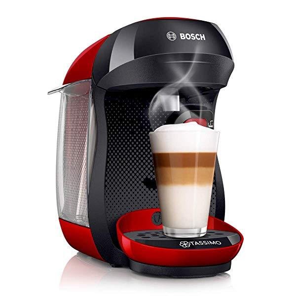 Tassimo Happy preparando un latte macchiato