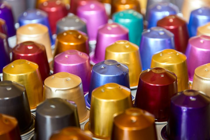 Alternativas a las cápsulas de café: cápsulas de colores