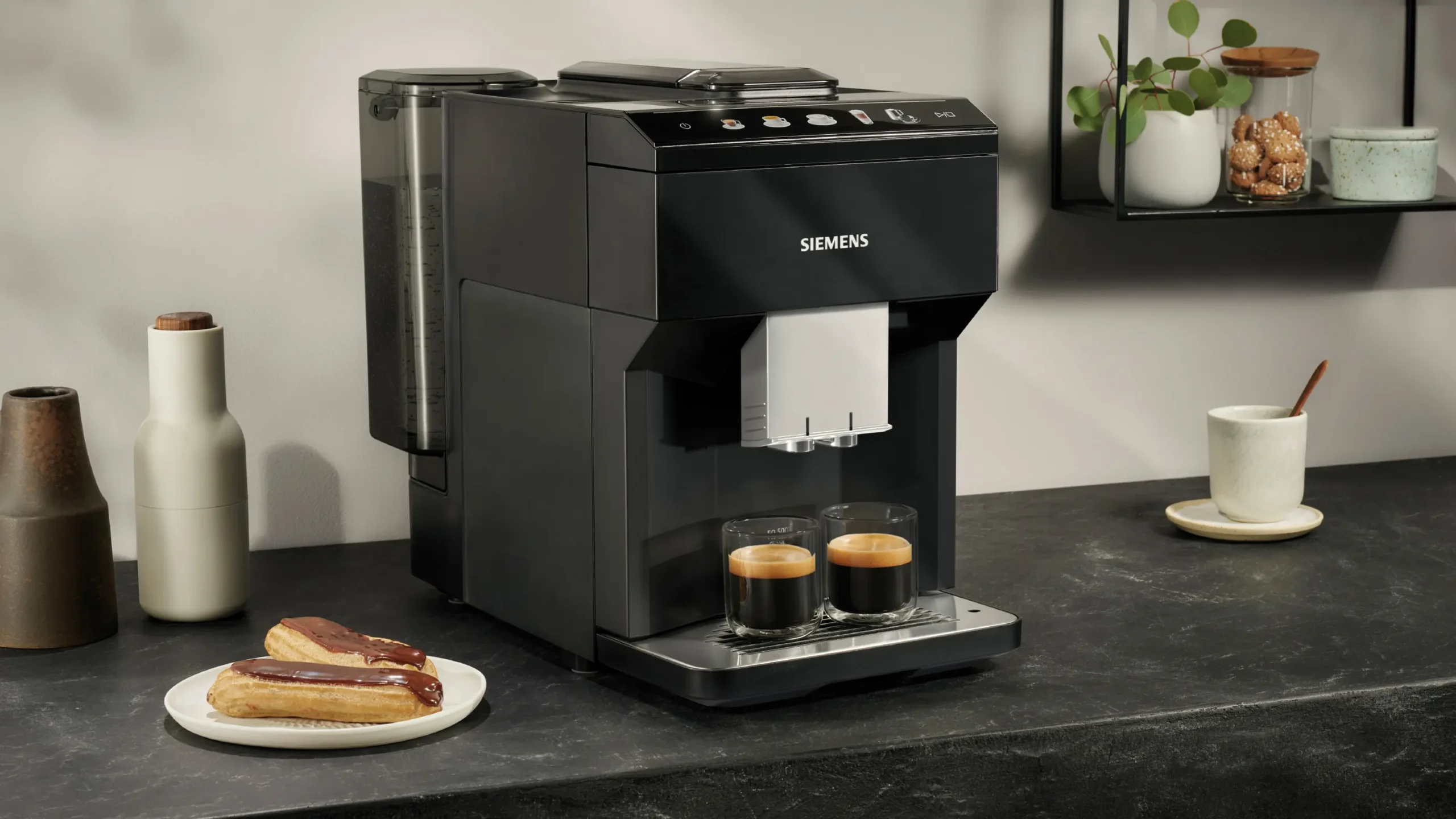 Cafeteras Siemens: superautomática EQ en la encimera